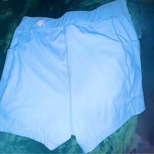 Light Blue Women's Bike Shorts